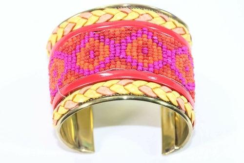 Beaded Cuff Bangles - Brand My Case