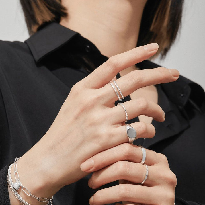 Beaded Ring For Girl, Beaded Fine Rings, Women's Ring - Brand My Case