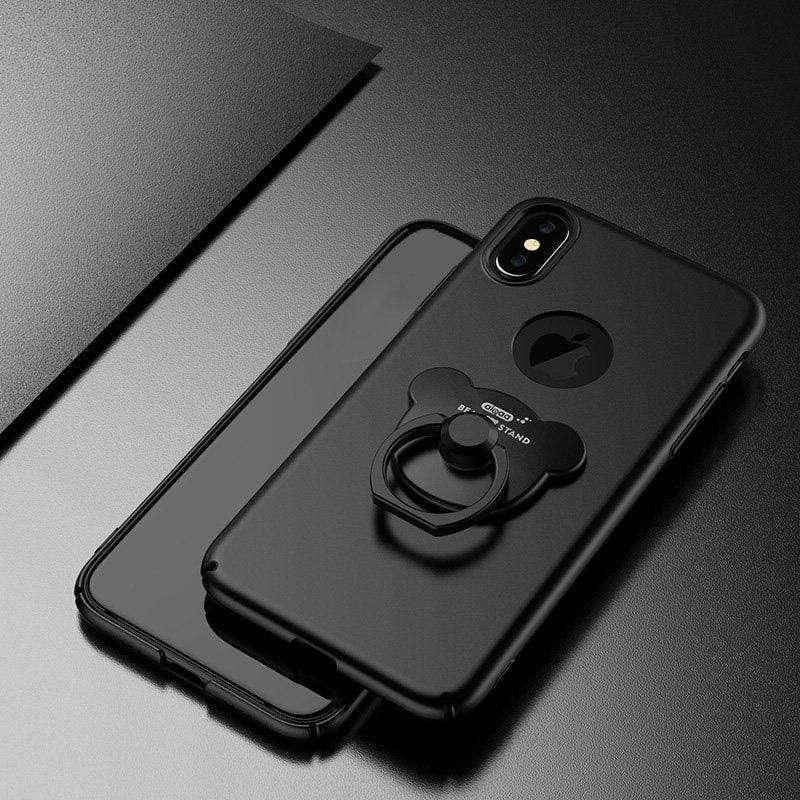 Bear Smart Ring iPhone X Case - Brand My Case