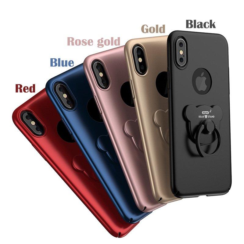 Bear Smart Ring iPhone X Case - Brand My Case