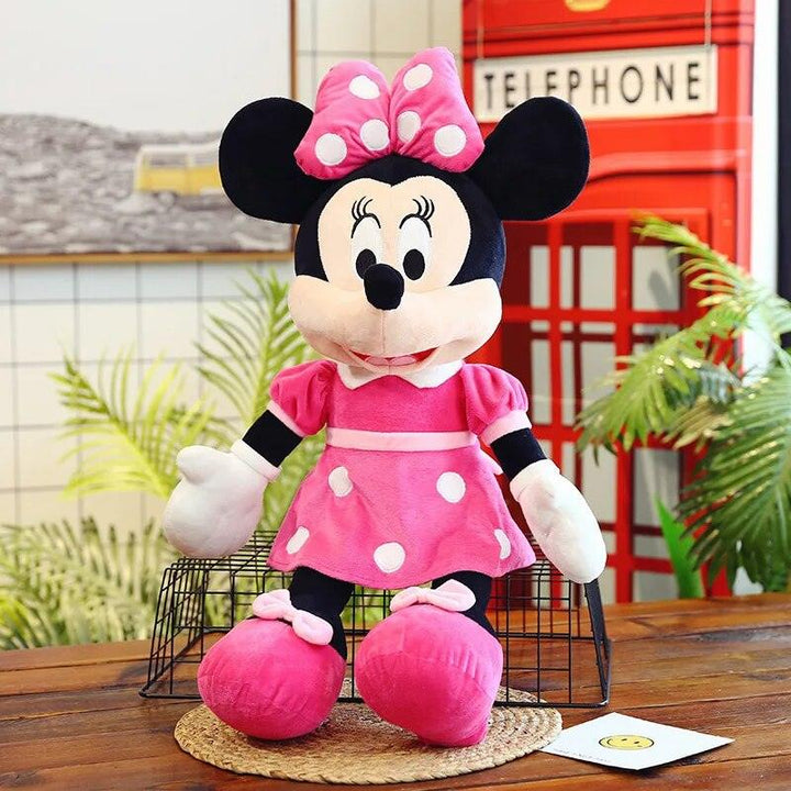 Big Dolls Cartoon Mickey Mouse Minnie Donald Duck Daisy Goofy Pluto Animal Stuffed Plush Toys Xmas Birthday Gifts For Kids Girls - Brand My Case