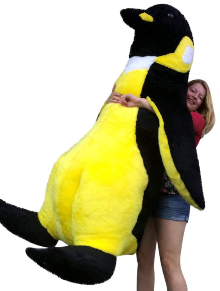 Big Plush Brand American Made Giant Stuffed 5 Foot Emperor Penguin - Brand My Case