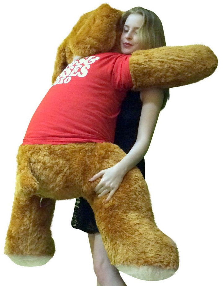 Big Plush Dog Huge 5 Foot Long Valentine's Day Giant Stuffed Animal - Brand My Case