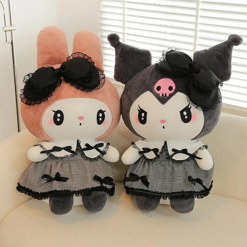 Big Size Kuromi Melody Cinnamoroll Plush Toys Pillow Anime Stuffed Doll Anime Sofa Cushion Girl's Room Decoration Xmas Gift - Brand My Case