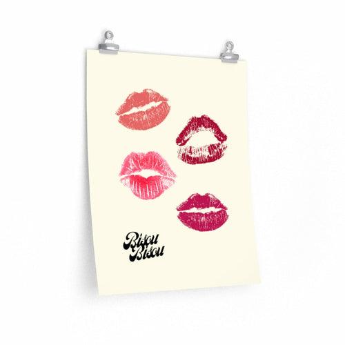 Bisou Bisou Kisses Poster - Brand My Case