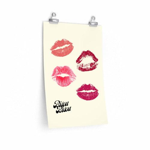 Bisou Bisou Kisses Poster - Brand My Case