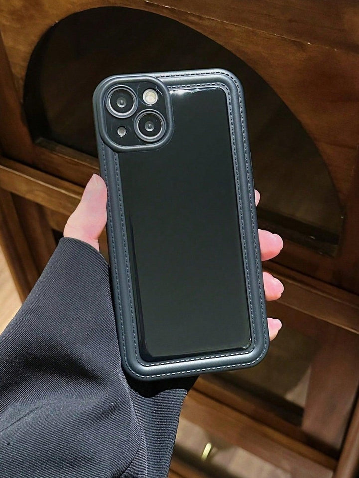 Black TPU Premium Solid Phone Cases - Brand My Case