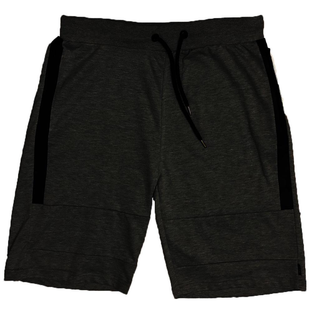 BLACK ZIP POCKET SHORTS - Brand My Case