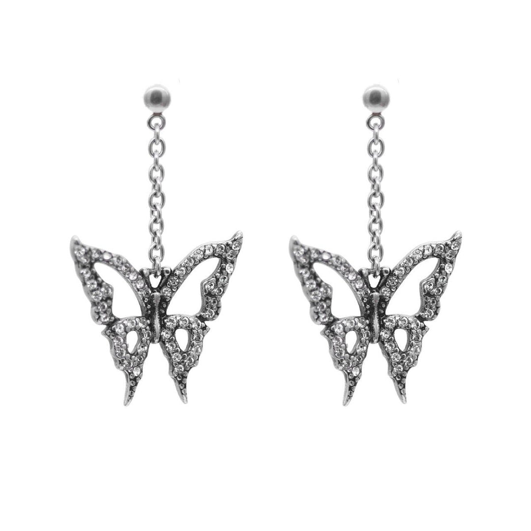 Blingin‚Äô Butterfly Earrings - Brand My Case
