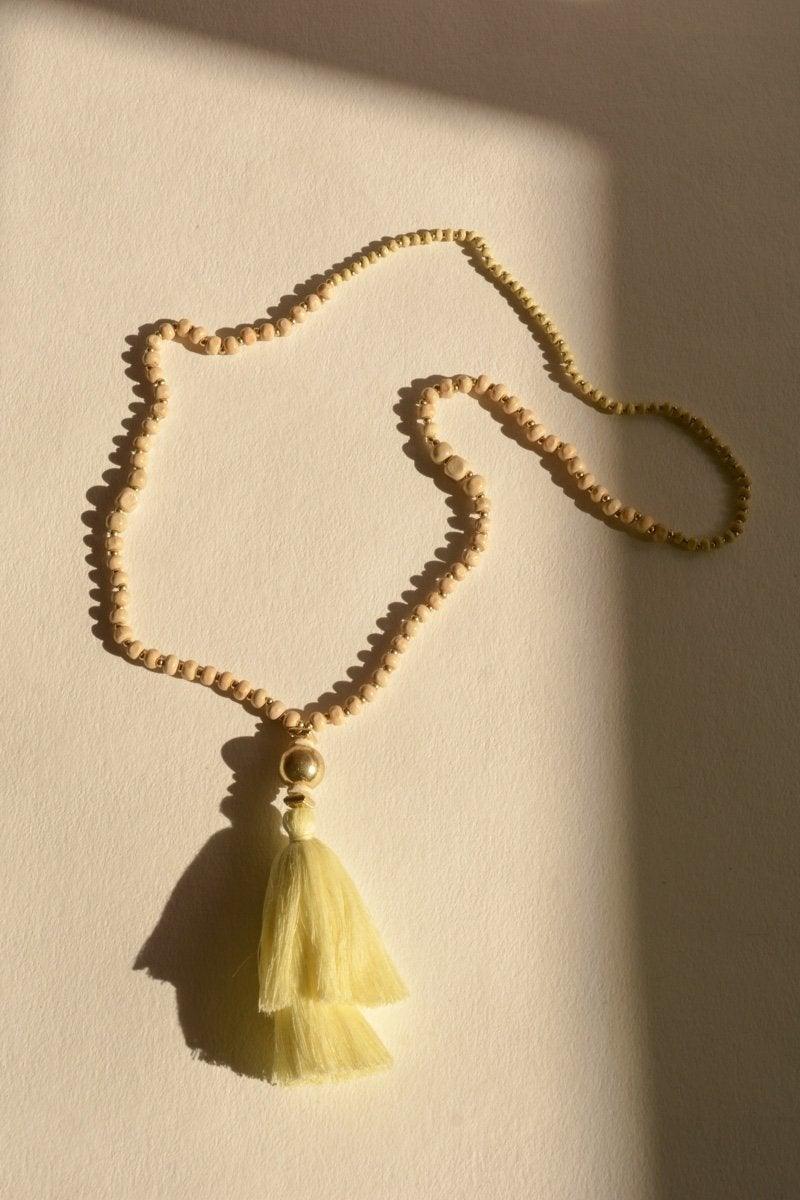 Bohemian Beaded Tassel Necklace - Brand My Case