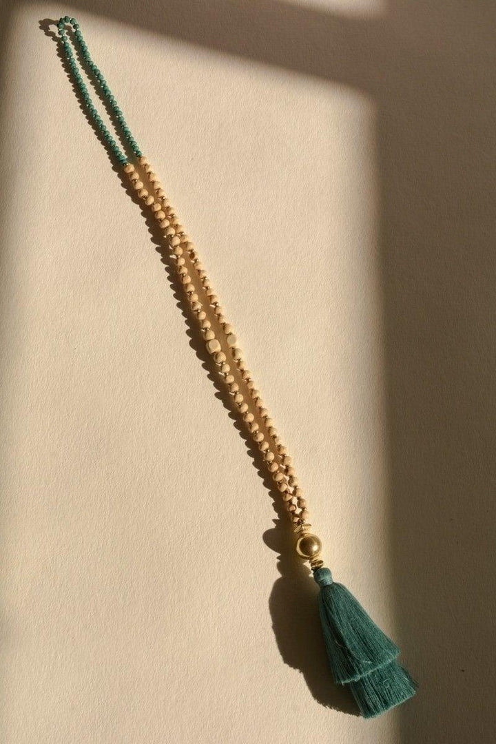 Bohemian Beaded Tassel Necklace - Brand My Case