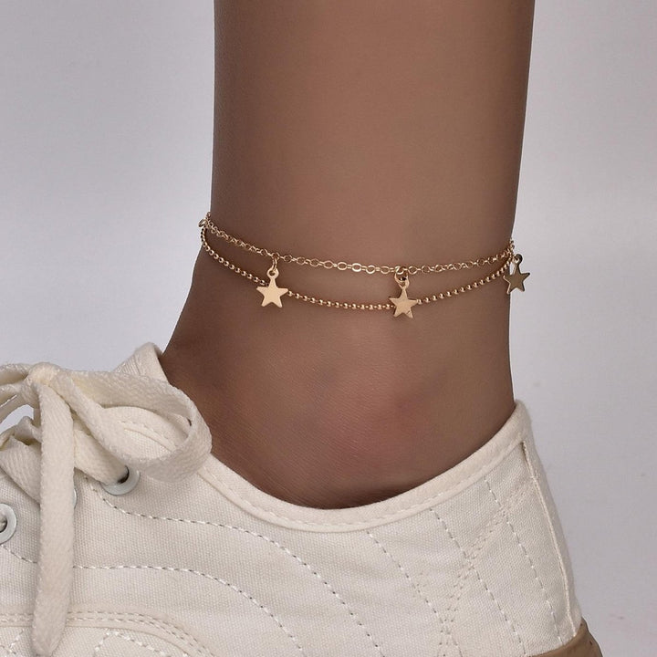 Boho Butterfly Charm Anklet For Women Gold/Silver - Brand My Case