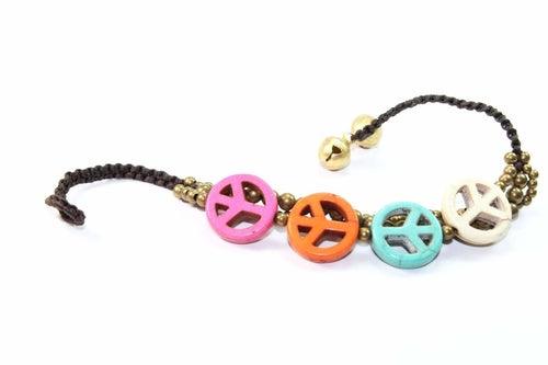 Boho Peace Symbol Bracelet - Brand My Case