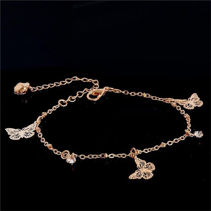 Boho Star Charm Anklet For Women Gold/Silver - Brand My Case