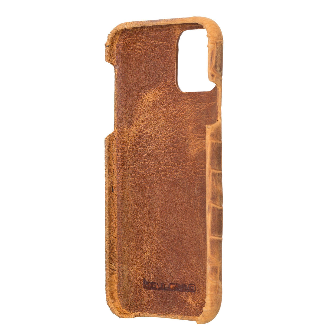 Bouletta Fully Leather Back Cover for Apple iPhone 11 Series - Brand My Case