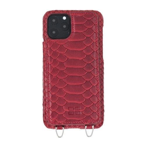 Bouletta iPhone 11 Series Leather Saff Umw Plain Strap - Brand My Case