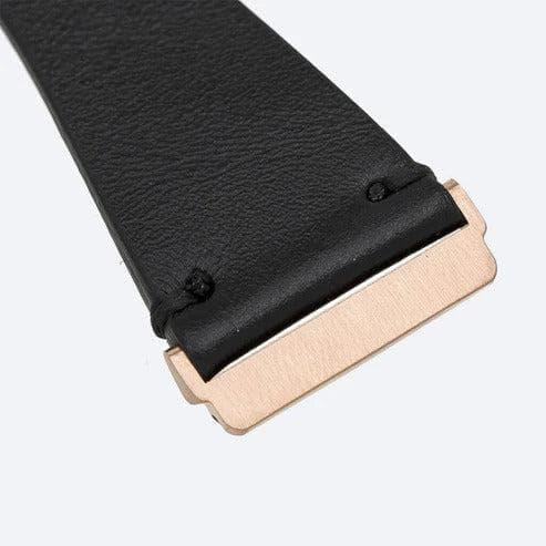 Bristol Double Tour Slim FitBit Leather Watch Straps - Brand My Case