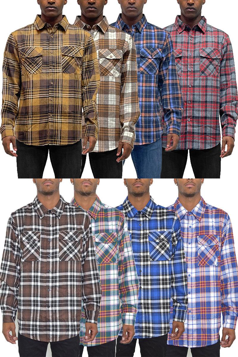 Brushed Flannel Shirt - Brand My Case