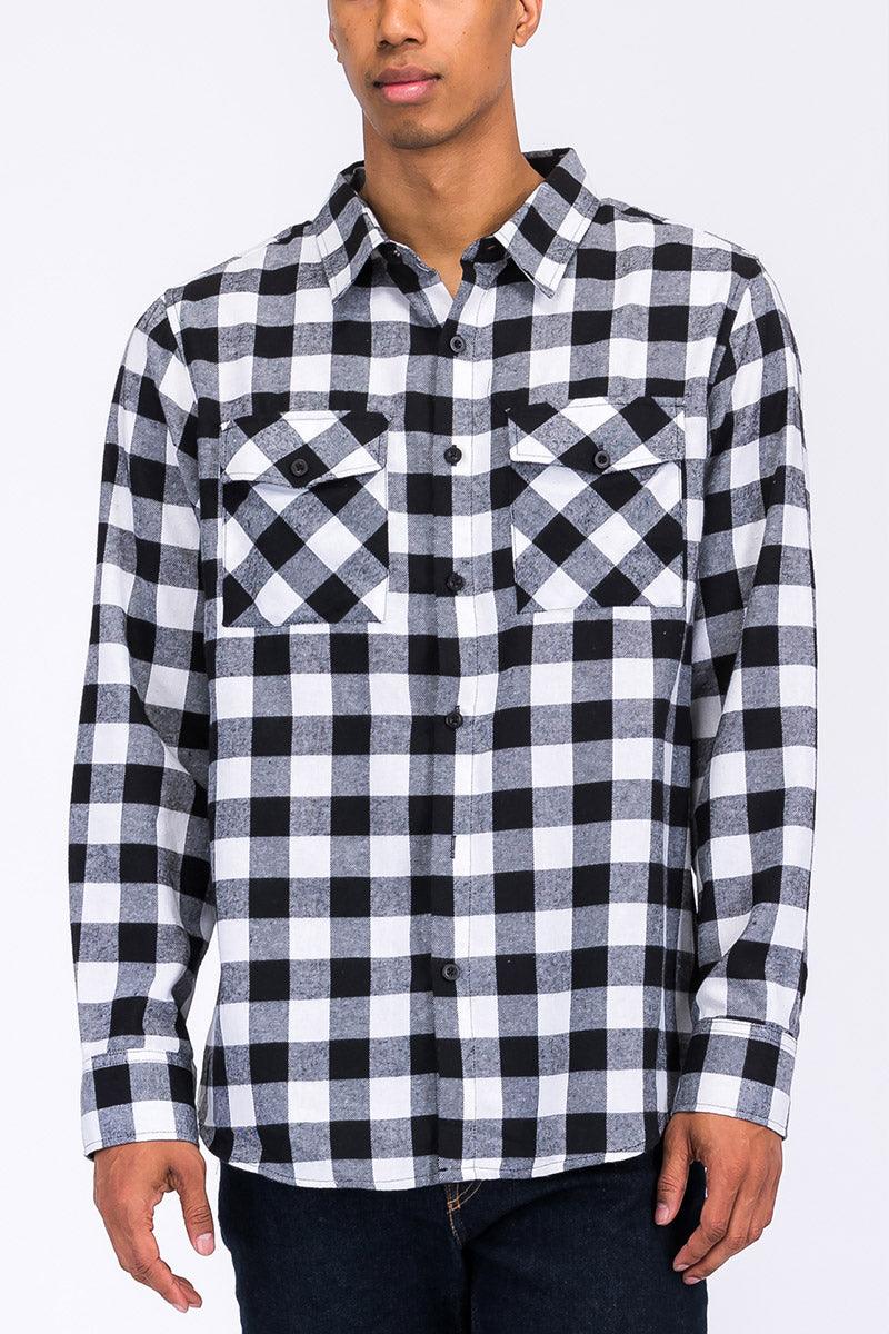 Brushed Flannel Shirt - Brand My Case