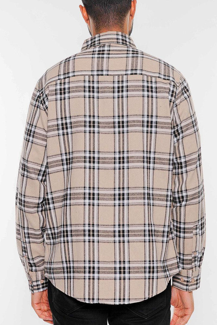 Brushed Flannel Shirt - Brand My Case