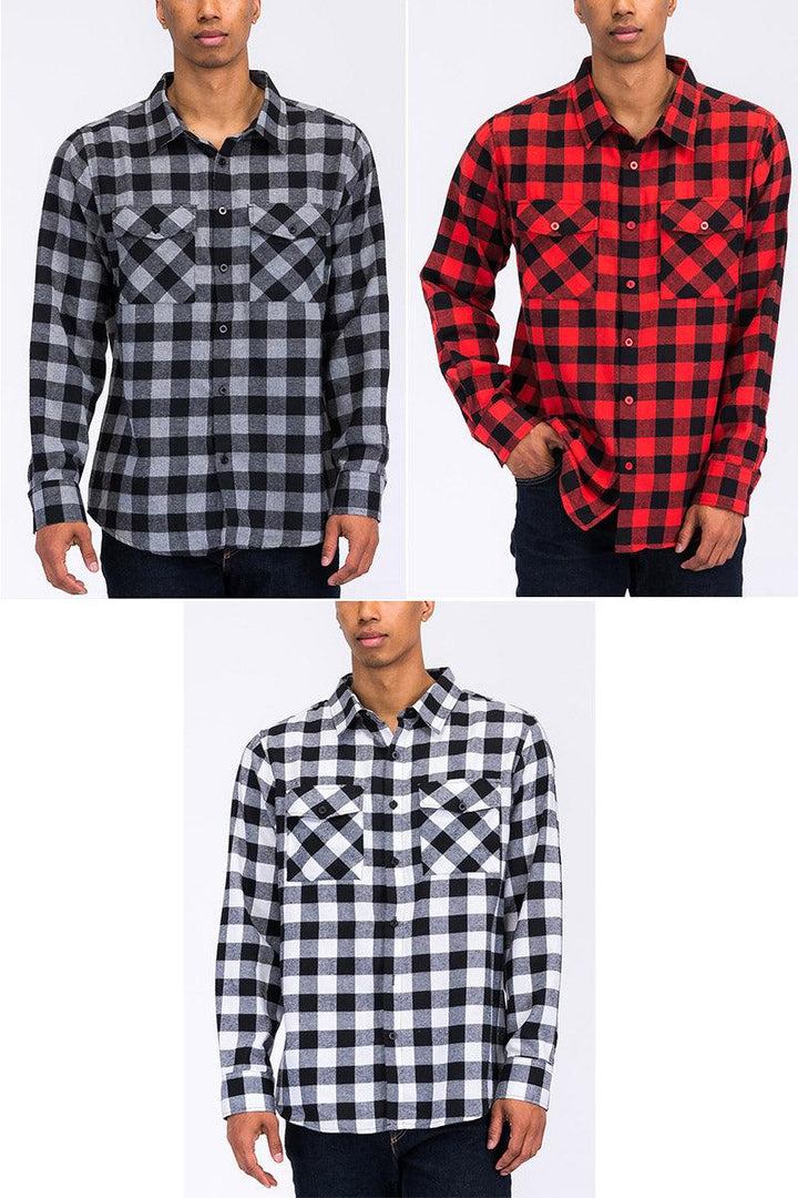 Brushed Flannel Shirt - Brand My Case