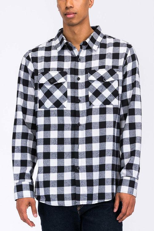 Brushed Flannel Shirt - Brand My Case