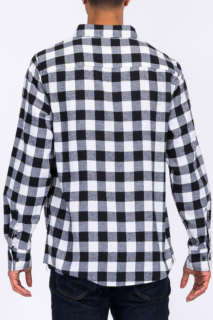 Brushed Flannel Shirt - Brand My Case