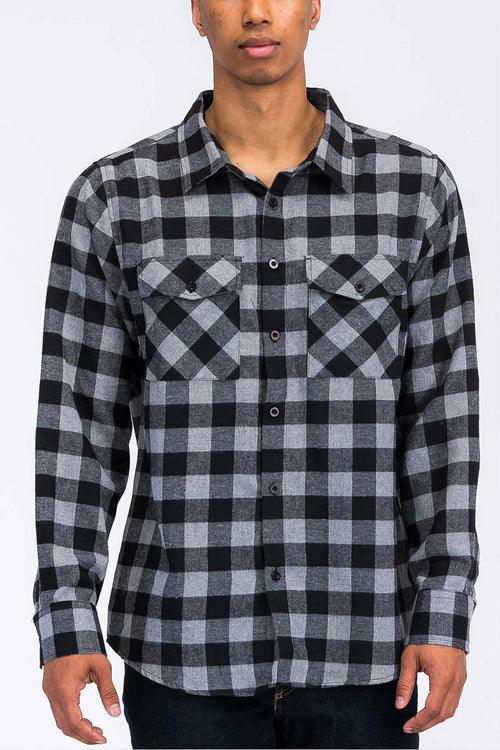 Brushed Flannel Shirt - Brand My Case