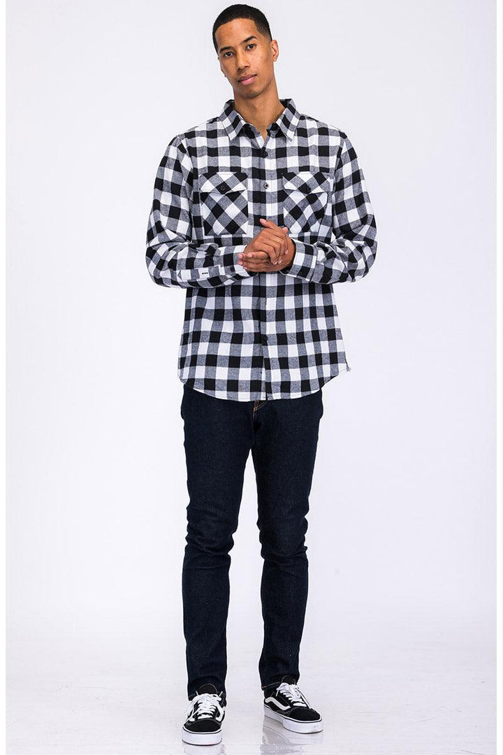 Brushed Flannel Shirt - Brand My Case