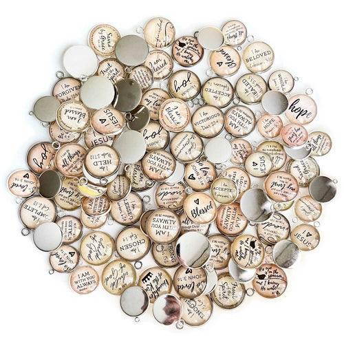Bulk Assorted Christian and Scripture Charms for Jewelry Making – 16 & - Brand My Case