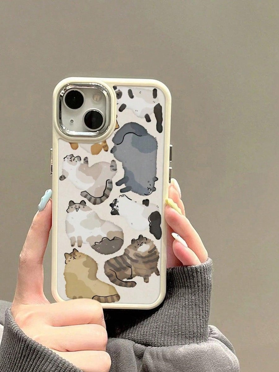 Bunch of Cats Print Phone Case - Brand My Case