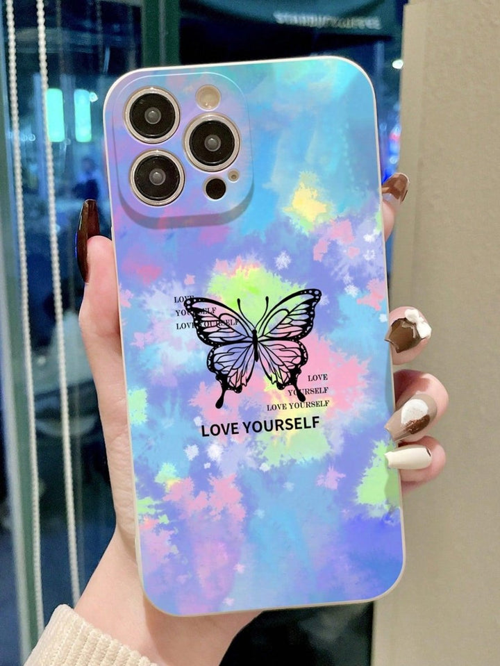 Butterfly Colored Print Phone Case - Brand My Case