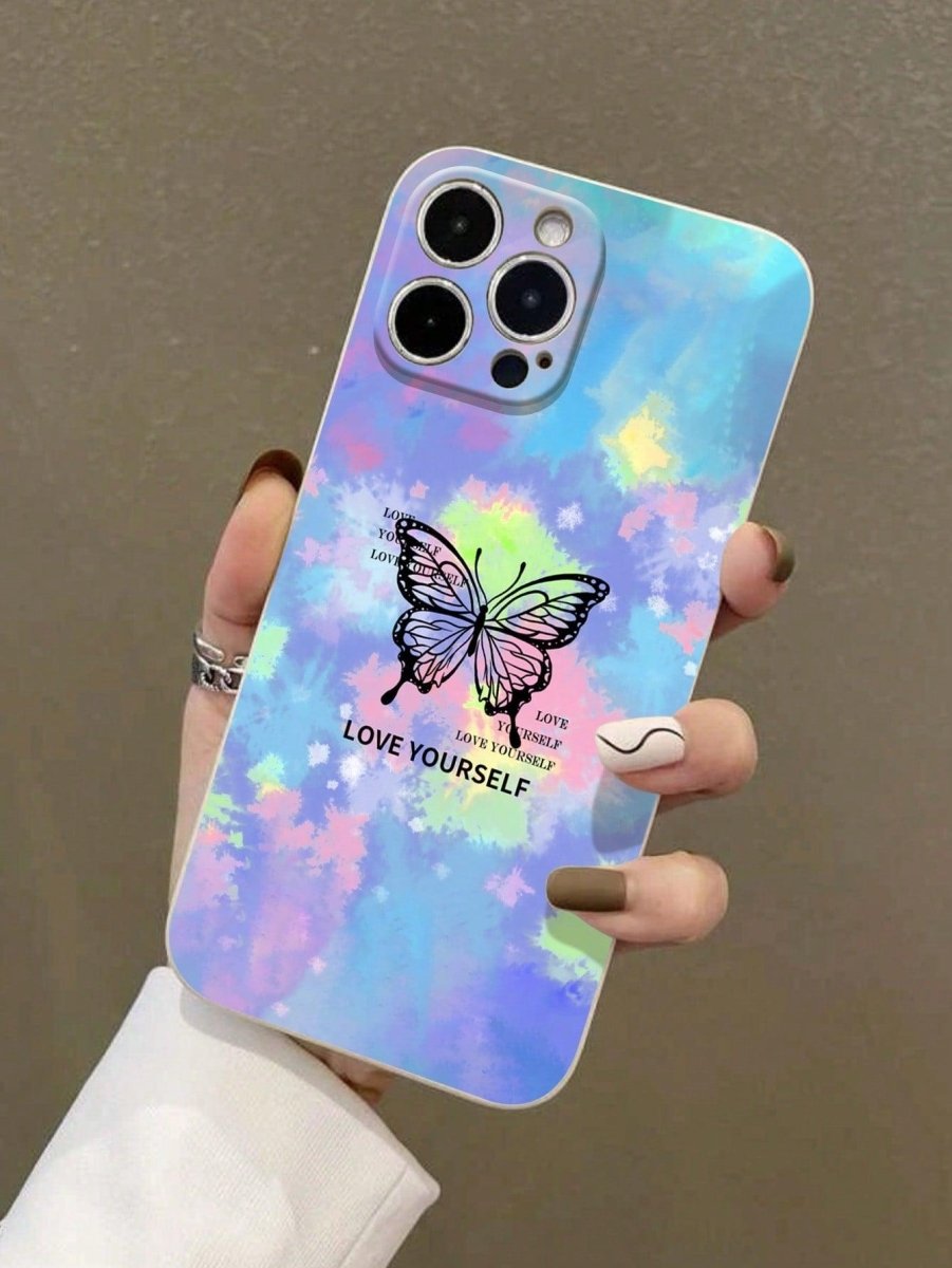 Butterfly Colored Print Phone Case - Brand My Case
