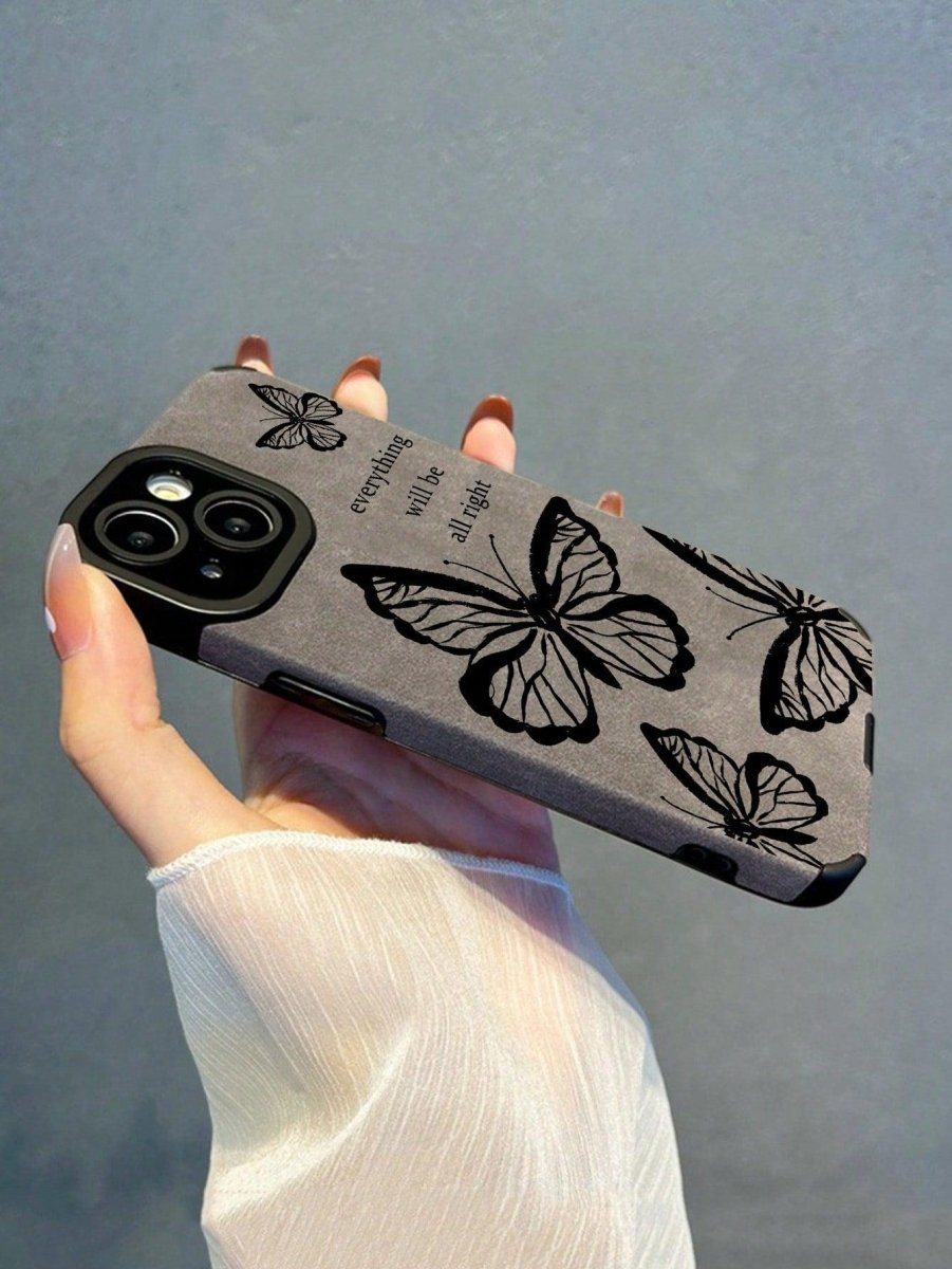 Butterfly Pattern Phone Case - Brand My Case