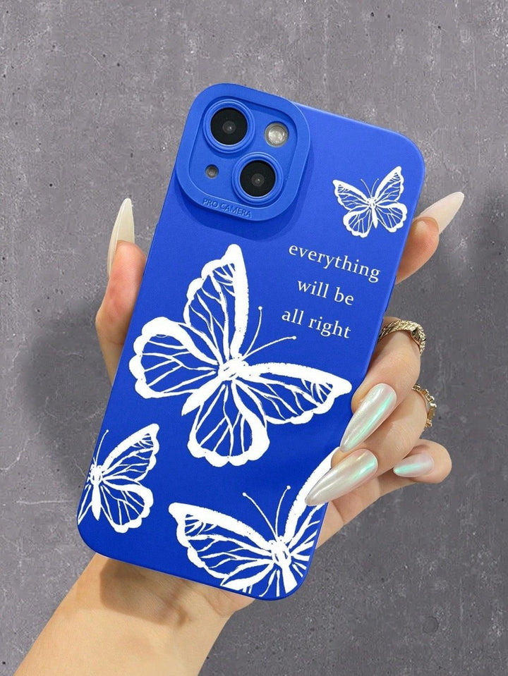 Butterfly Quote Print Phone Case - Brand My Case