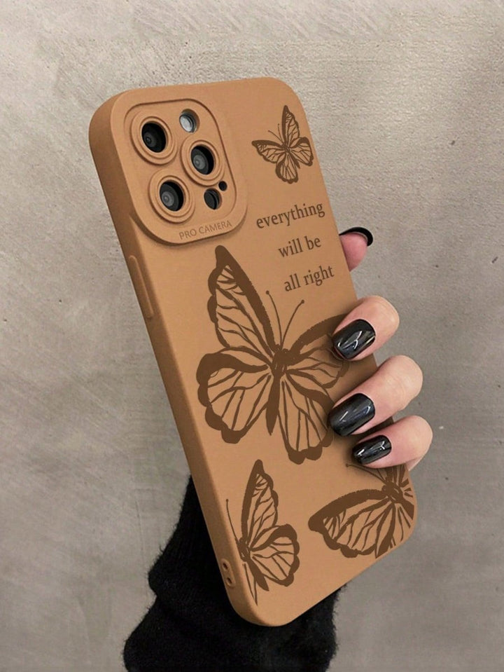 Butterfly Quote Print Phone Case - Brand My Case