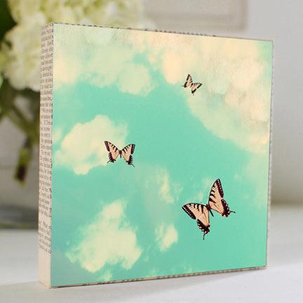 Butterfly Sky 5x5 Art Block - Brand My Case