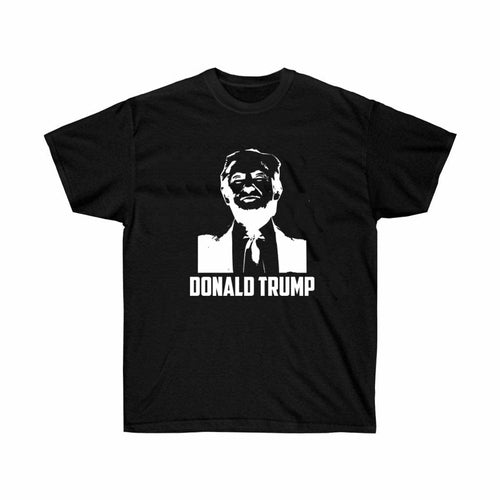 Donald Trump Silhouette Black T-Shirt