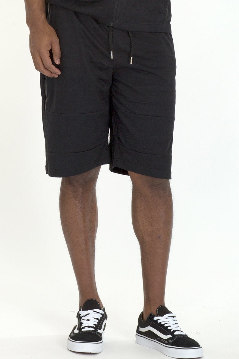 CAGE SHORT ATHLETIC SET - SCHWARZ