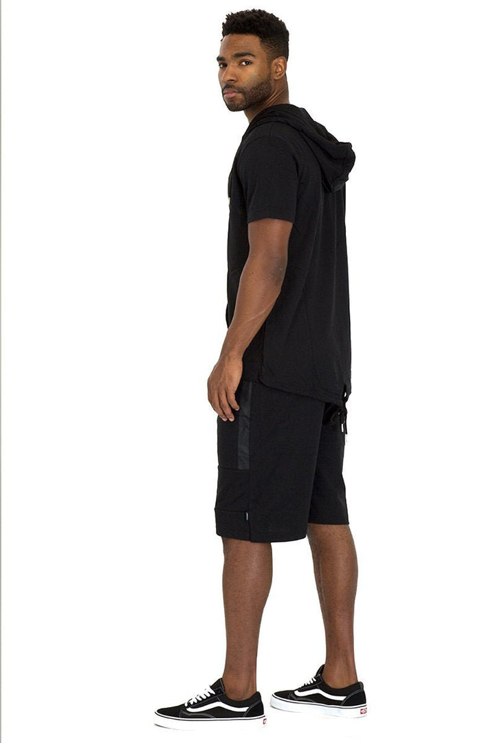 CAGE SHORT ATHLETIC SET- BLACK