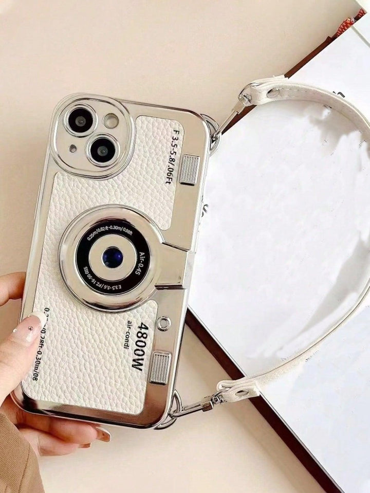 Camera Design Phone Case With Lanyard - Brand My Case