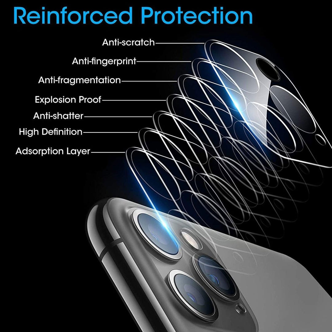 Camera Lens HD Tempered Glass Protector for iPhone 12 Pro Max 6.7 - Brand My Case