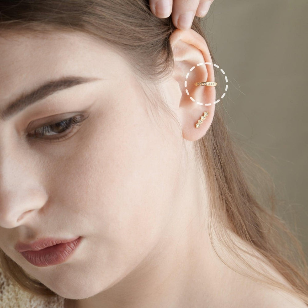 Cartilage Ear Cuff No Piercing Ear Wrap - Brand My Case