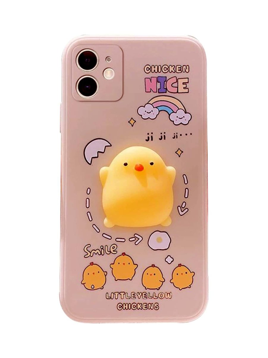 Cartoon Chicks Pattern Phone Case - Brand My Case