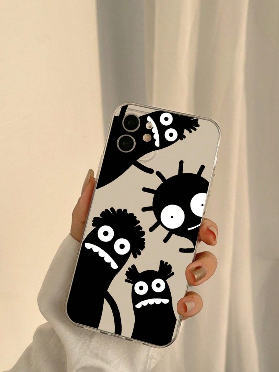 Cartoon Confusion Graphic Phone Case - Brand My Case