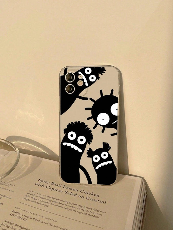 Cartoon Confusion Graphic Phone Case - Brand My Case