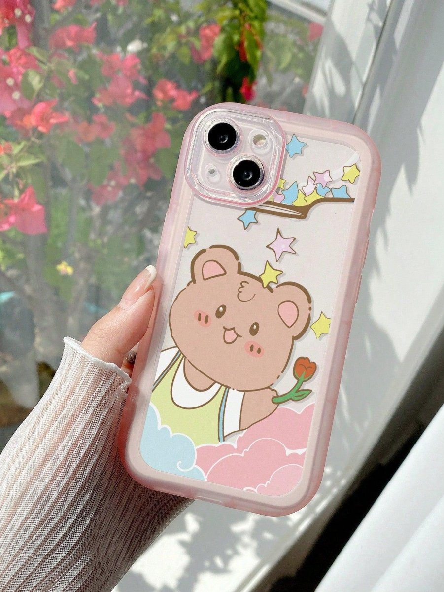 Cartoon Cute Bear Pattern Anti fall Phone Case - Brand My Case