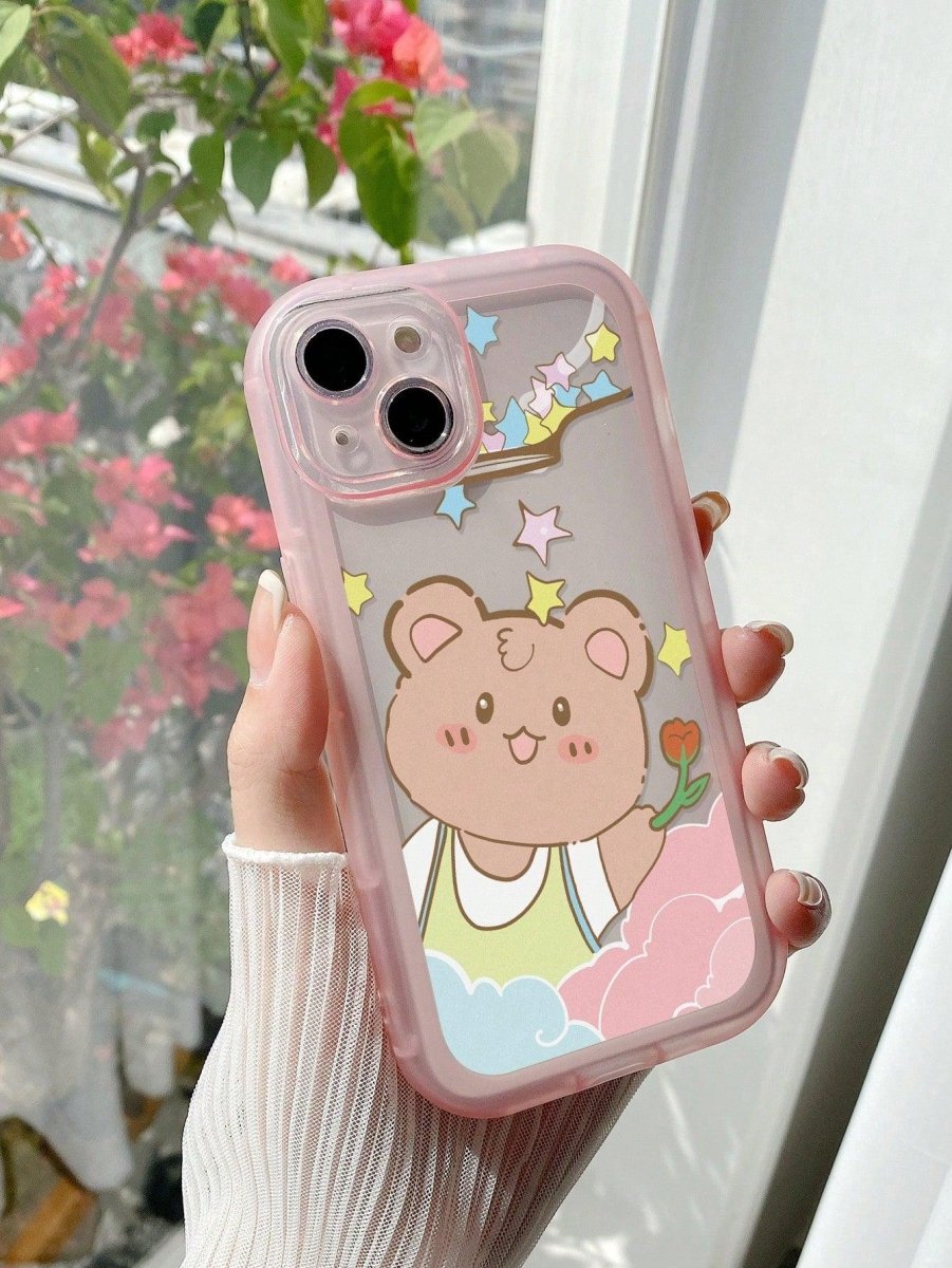 Cartoon Cute Bear Pattern Anti fall Phone Case - Brand My Case