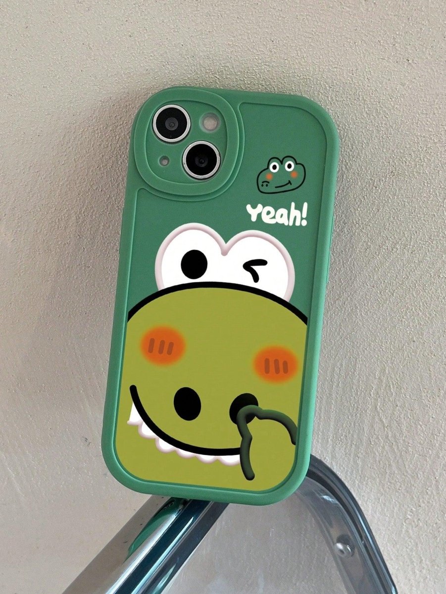 Cartoon Frog Print Phone Case - Brand My Case