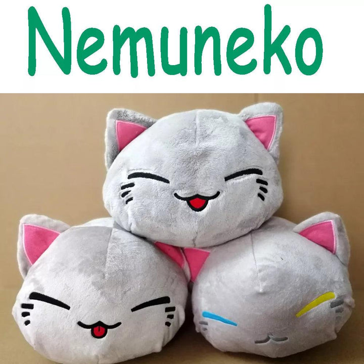 Cartoon Nemuneko Cat Figures Vampire and Angel Series Sleeping Cat Soft Plushie - Brand My Case